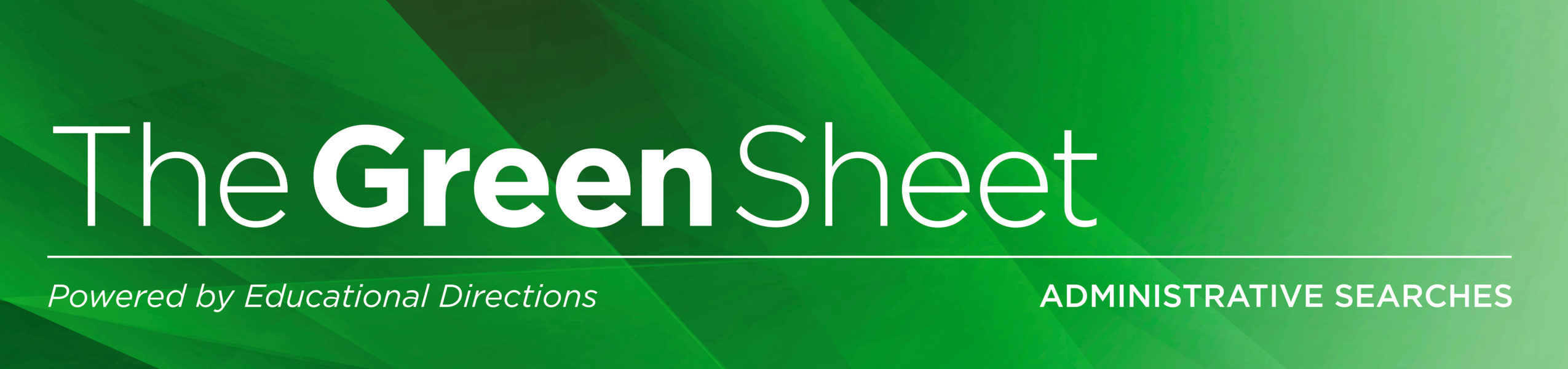 Green Sheet for Independent School Jobs